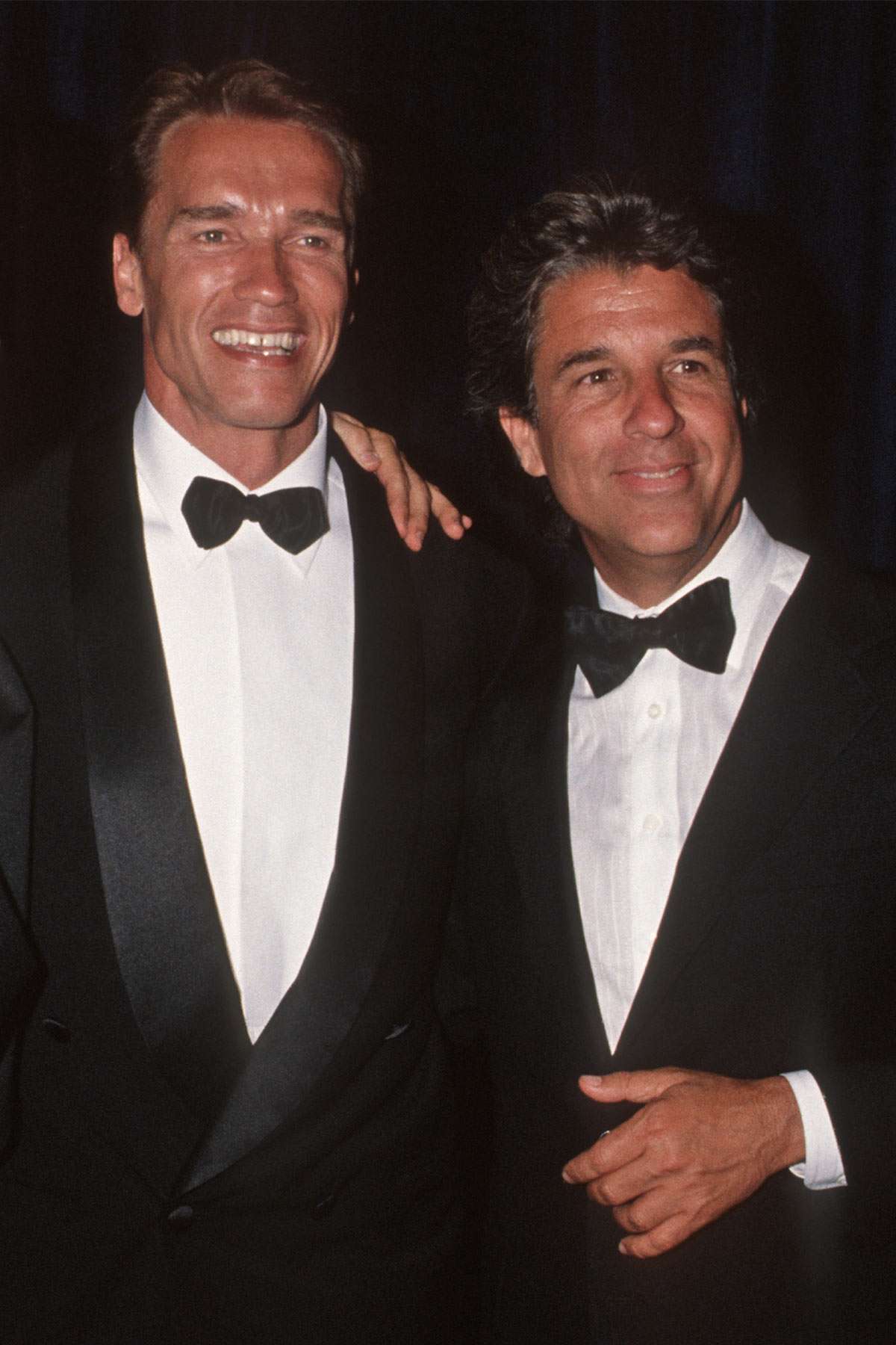 Arnold Schwarzenegger and Jon Peters