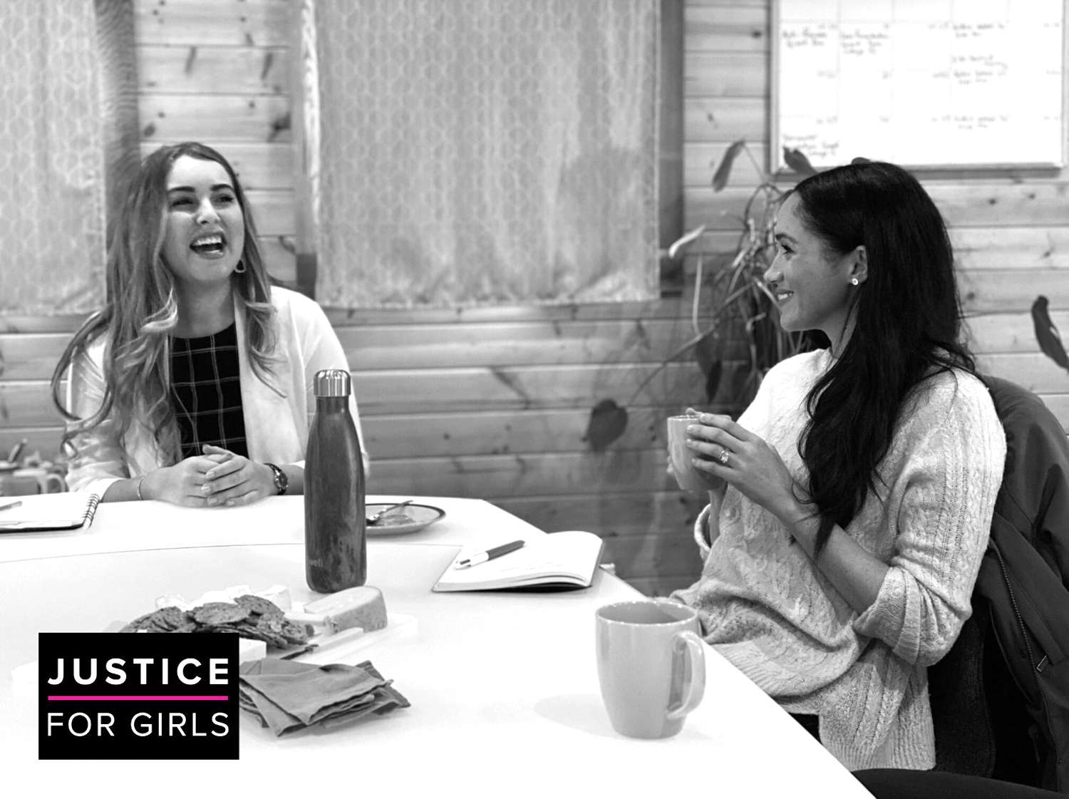 Meghan Markle Visits Women's Organization Justice For Girls