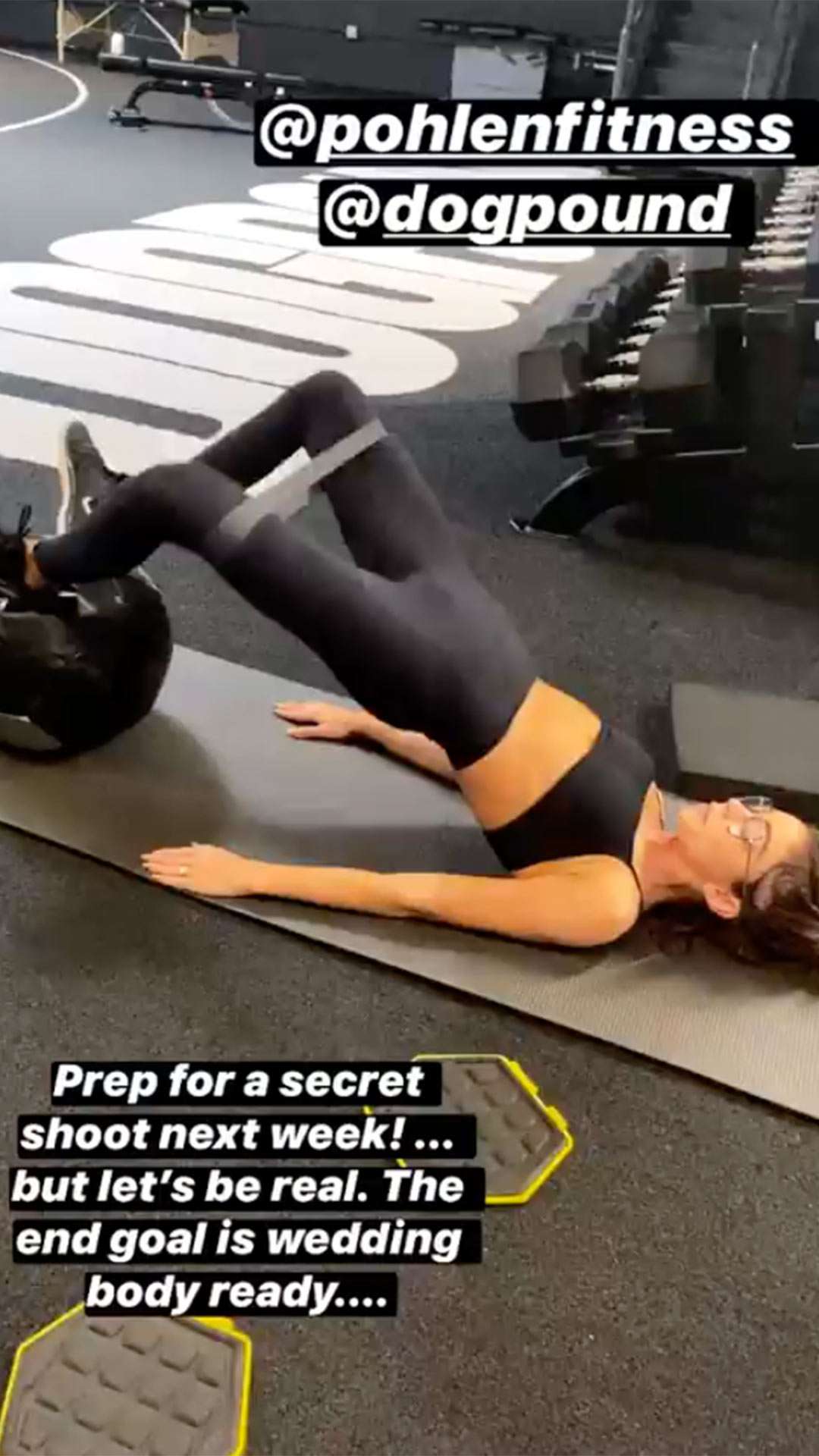 Sarah Hyland workout