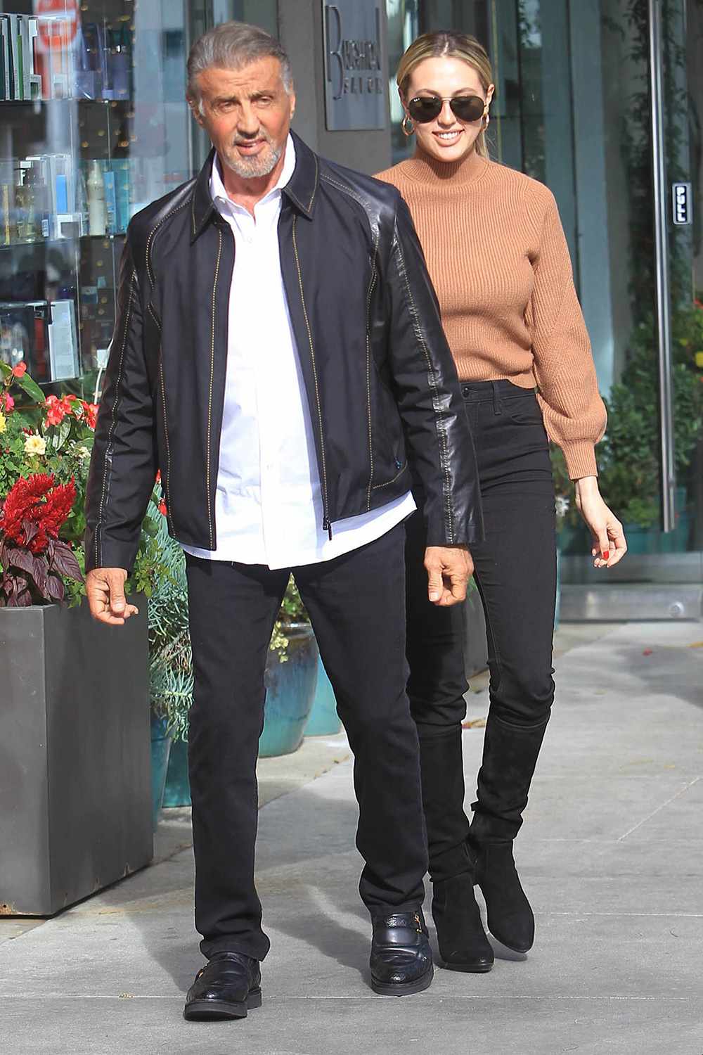 Sylvester Stallone and Sistine Rose Stallone out and about, Los Angeles, USA - 09 Jan 2020