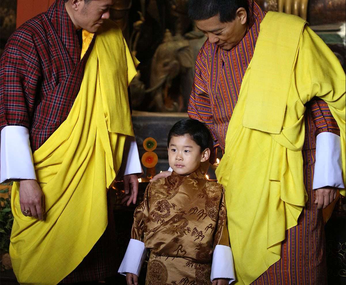 Bhutan's Dragon Prince Celebrates His Fourth Birthday