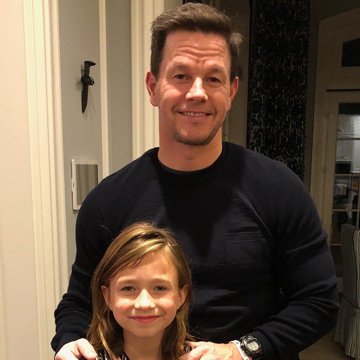 Mark Wahlberg and daughter grace
