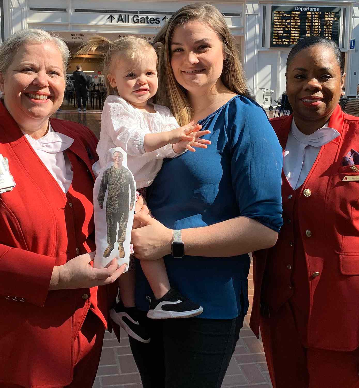 Military Dad Doll Returned by Delta