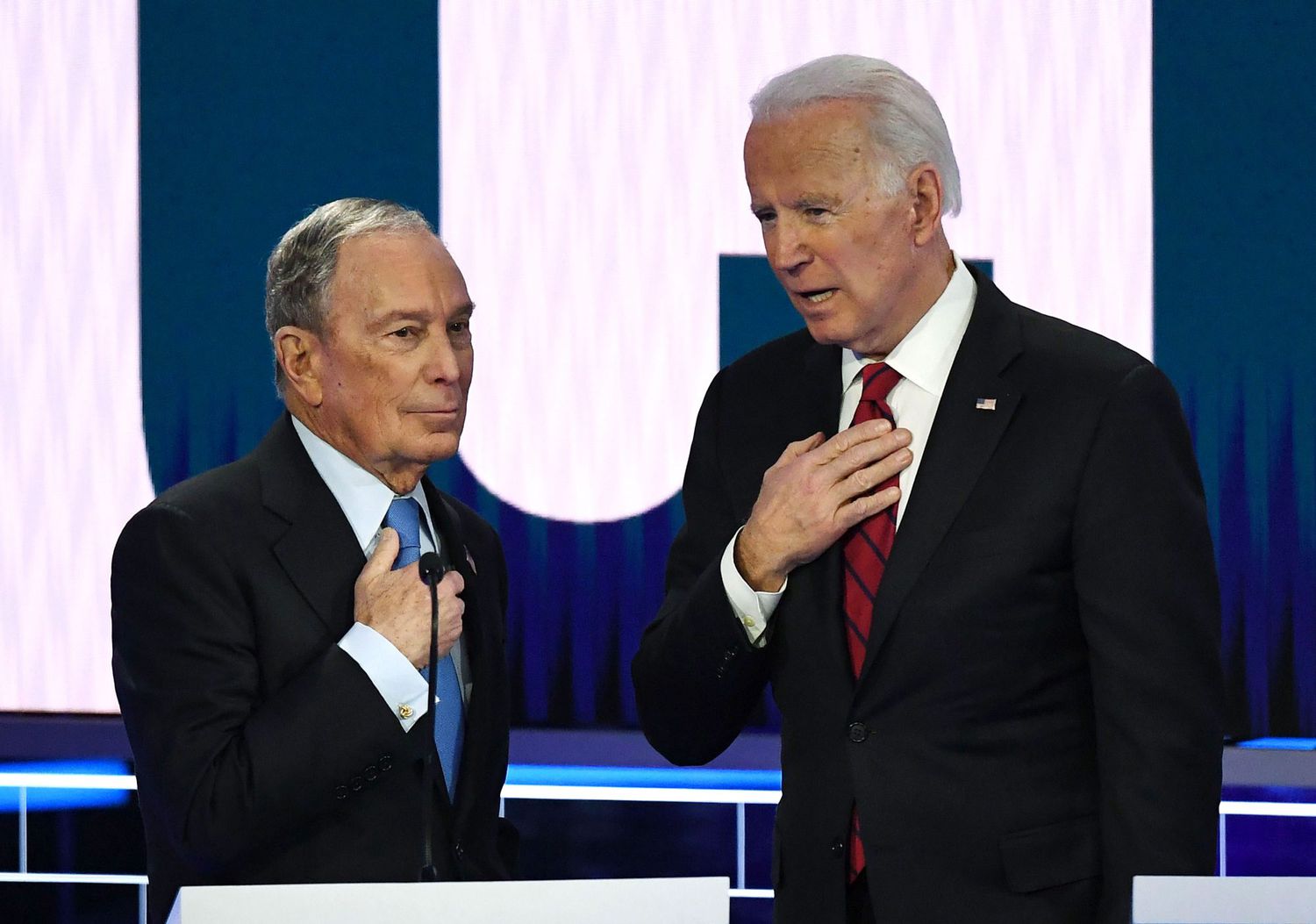 Bloomberg and Biden