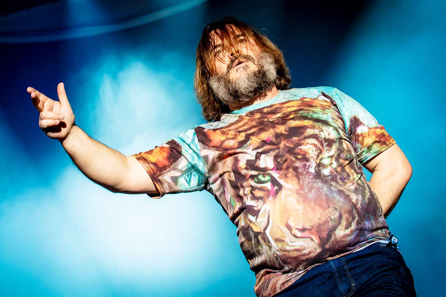 Jack Black of Tenacious D performs on February 19, 2020 in Milan, Italy