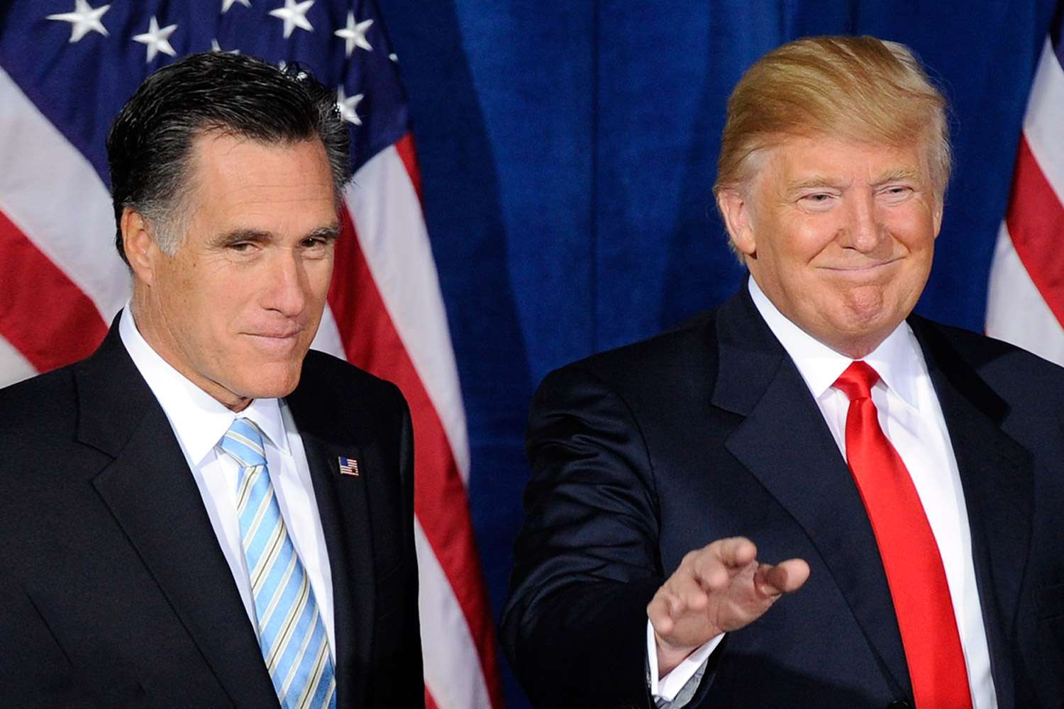 Donald Trump, Mitt Romney