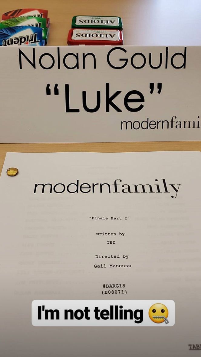 Modern Family Final Table Read