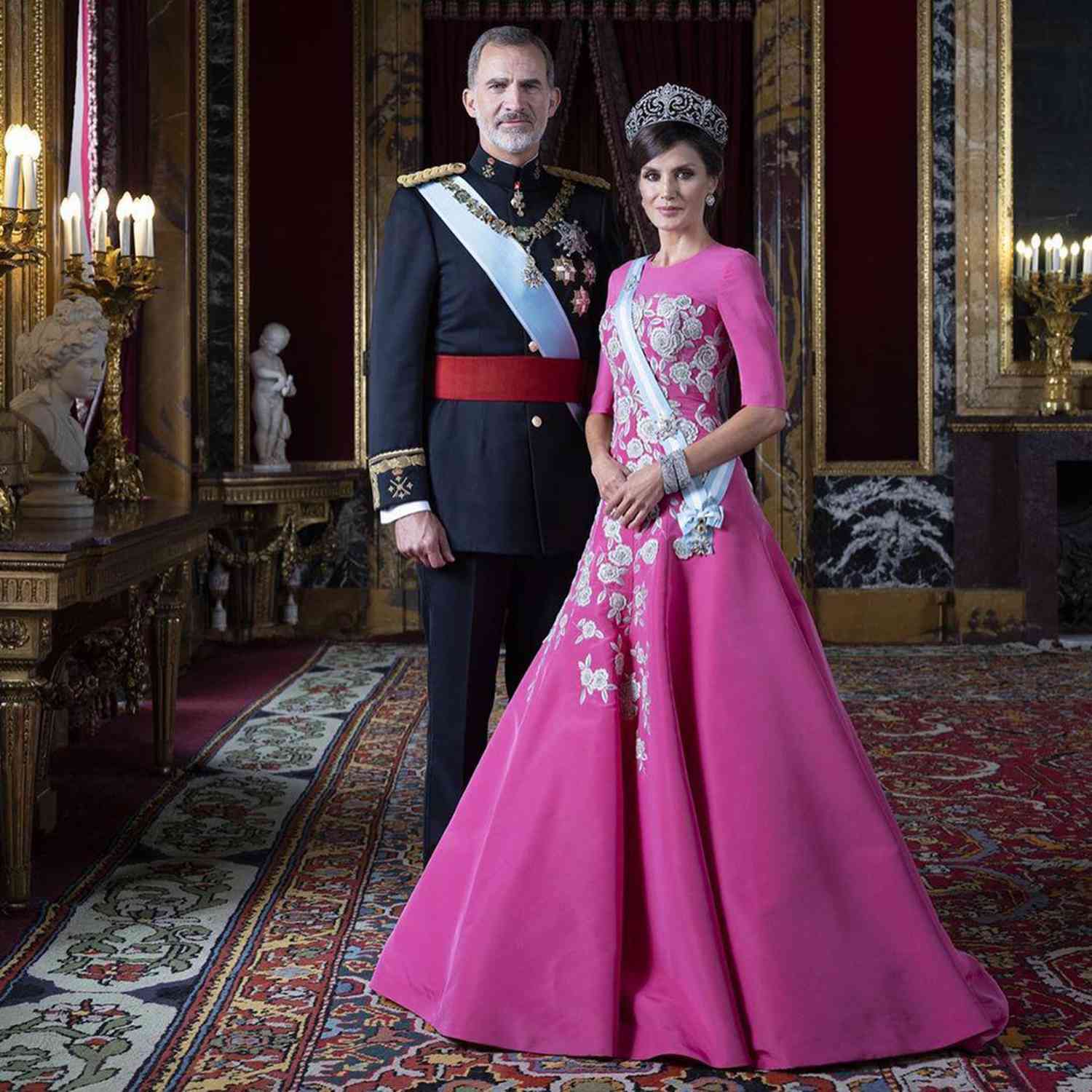 Spanish royal family portraits