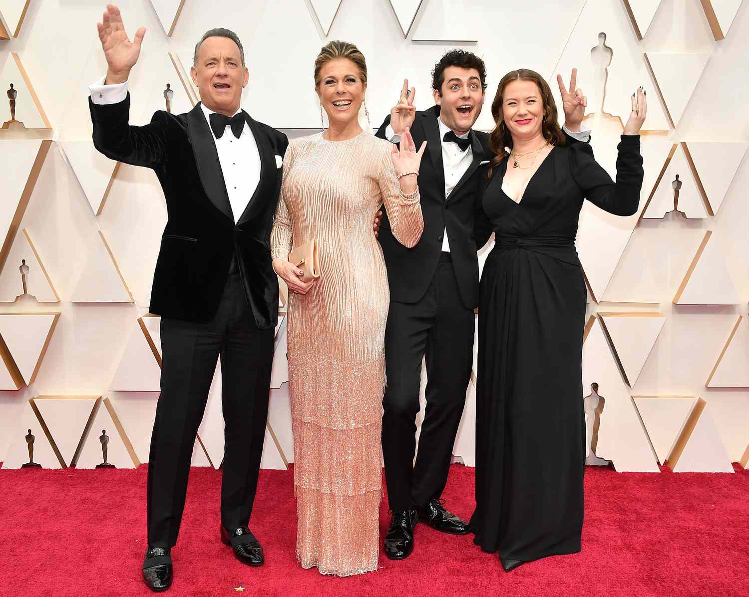 The Hanks Family Struck a Pose&nbsp;