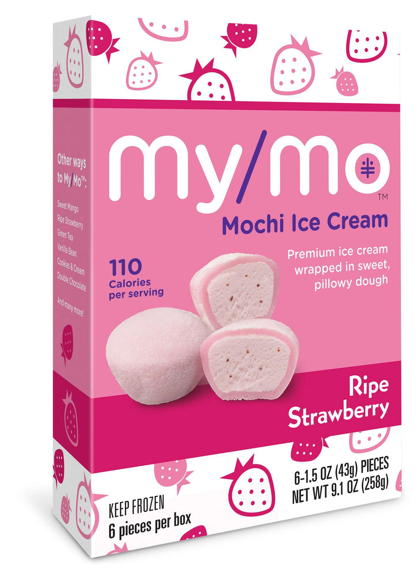 MyMo Mochi Ripe Strawberry
