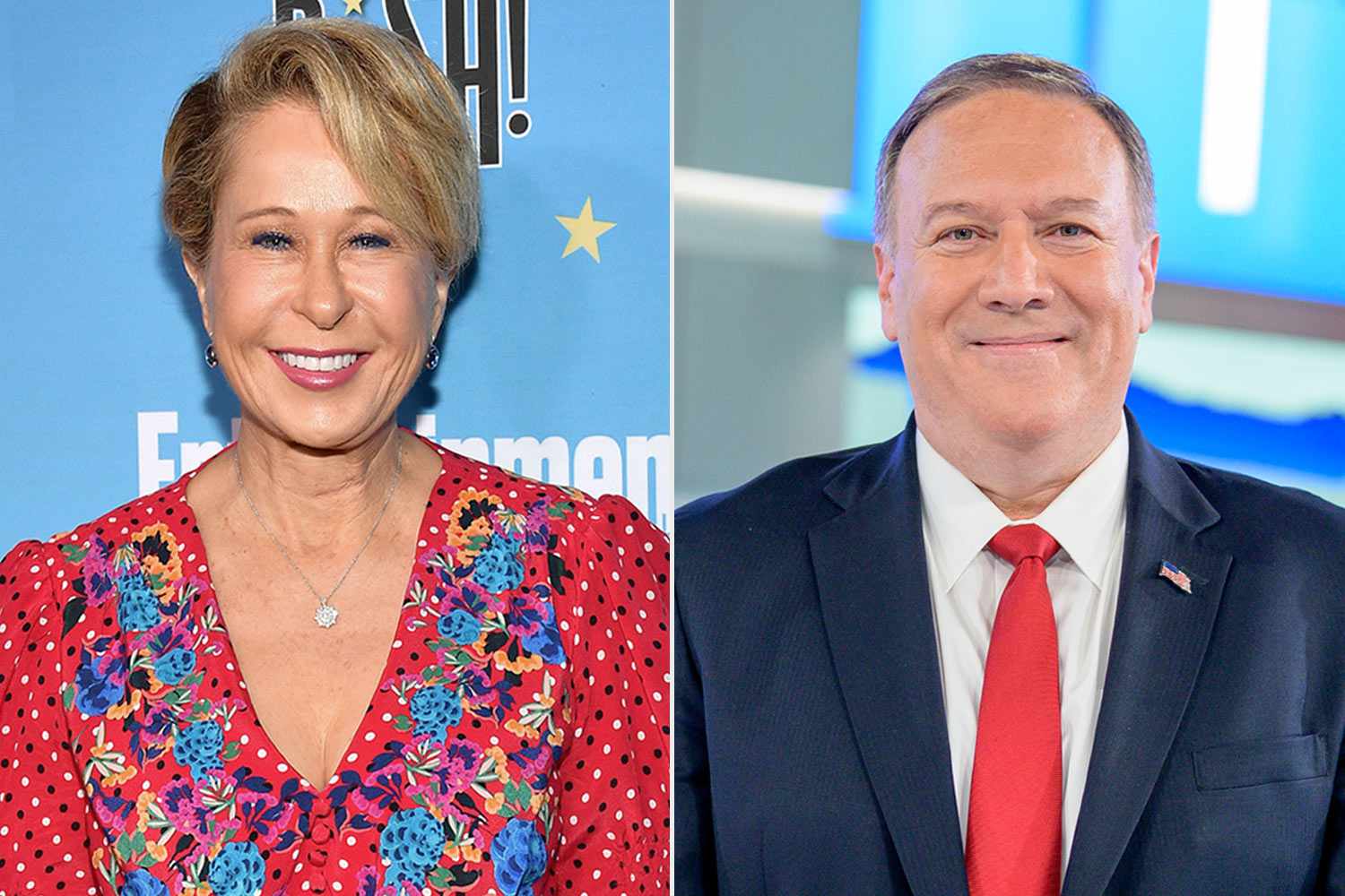 Yeardley Smith and Mike Pompeo