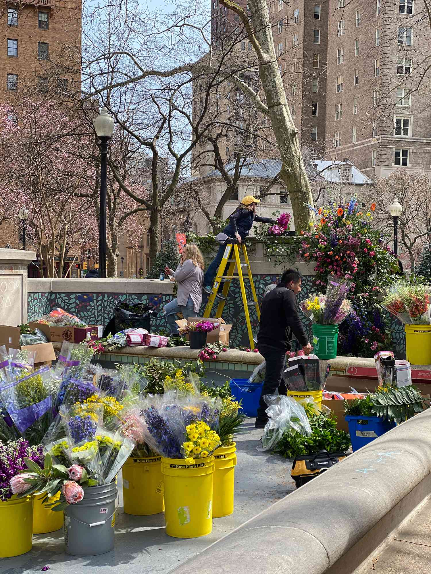 Florists Using Blooms from Canceled Events for Good