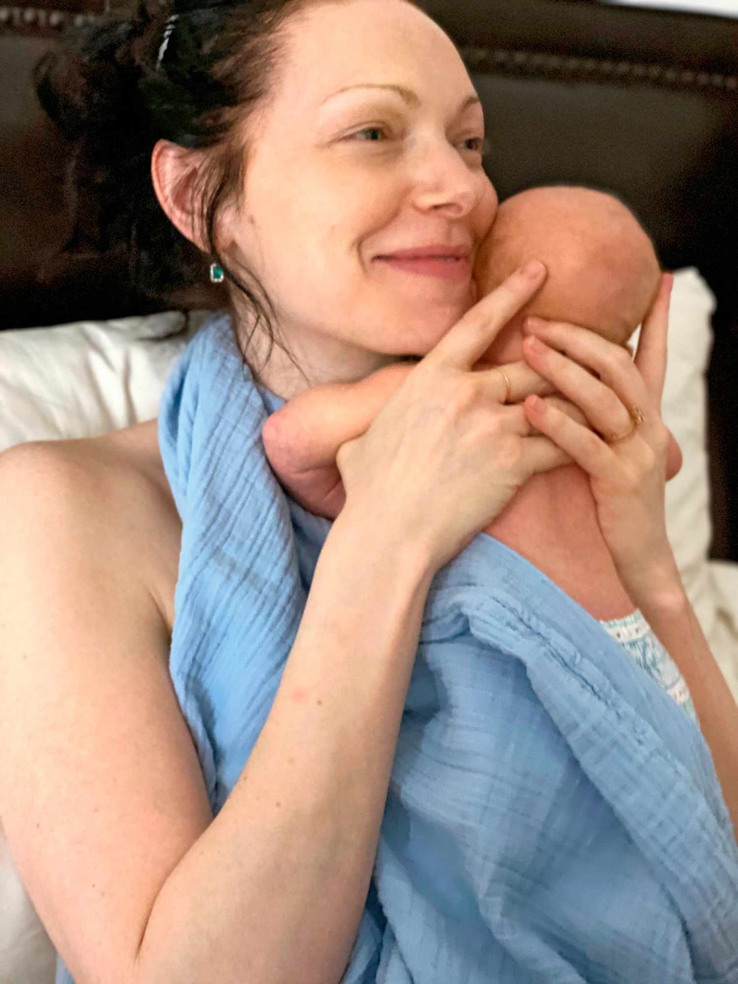 Laura Prepon and Baby