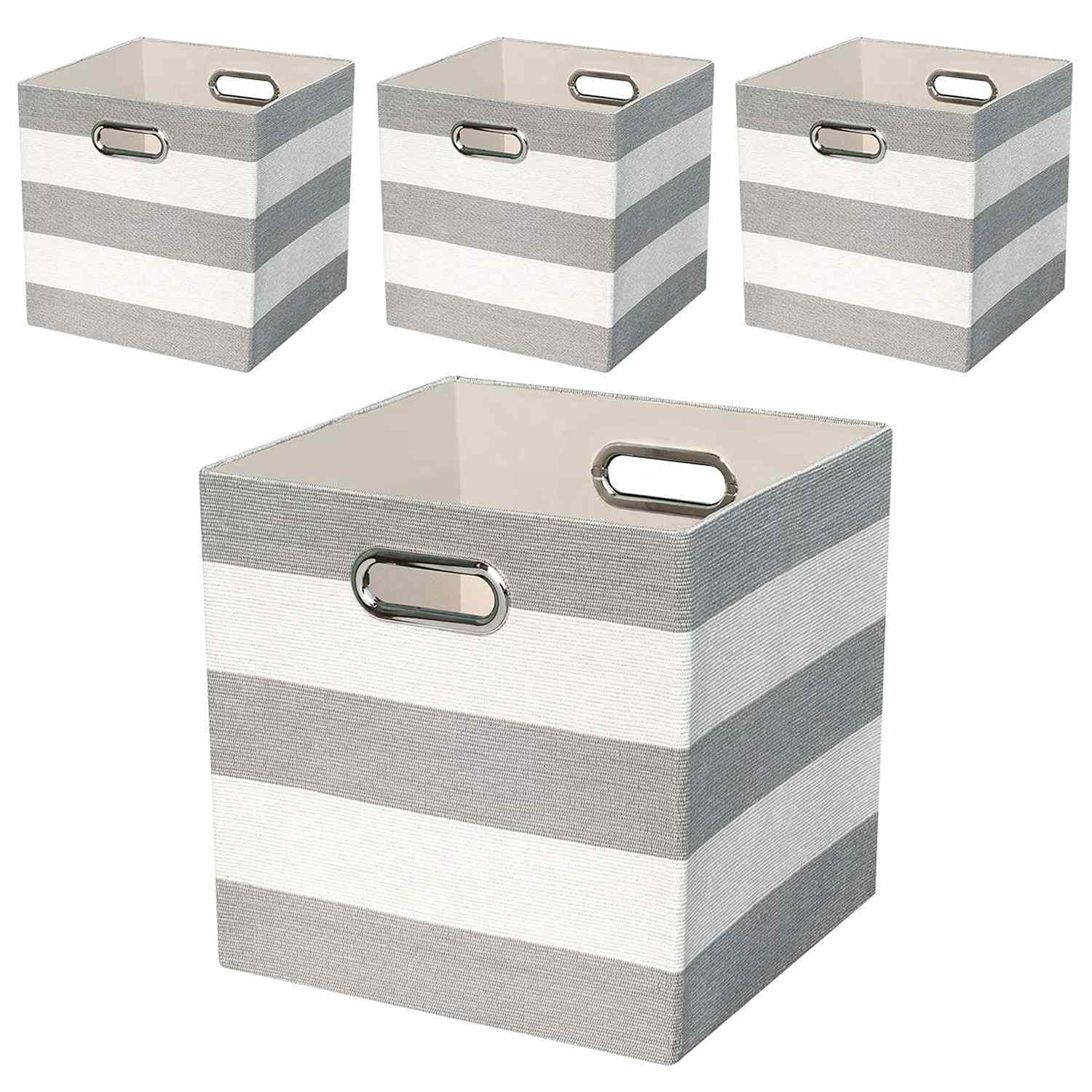 Collapsible Storage Bins Four-Pack