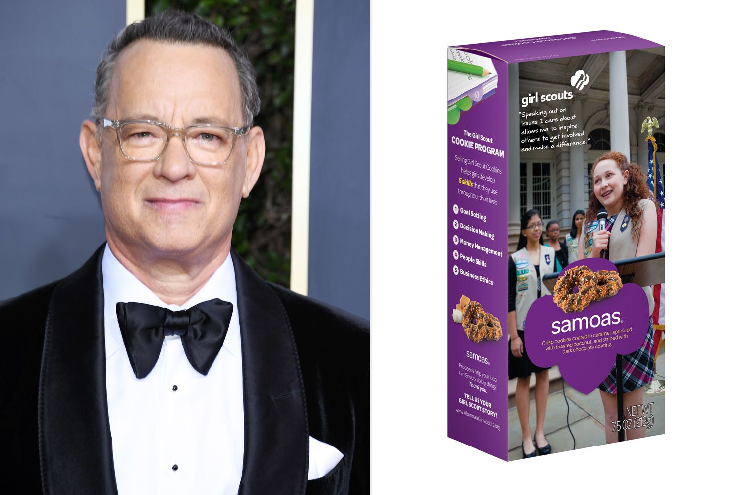Tom Hanks Girl Scout Cookies