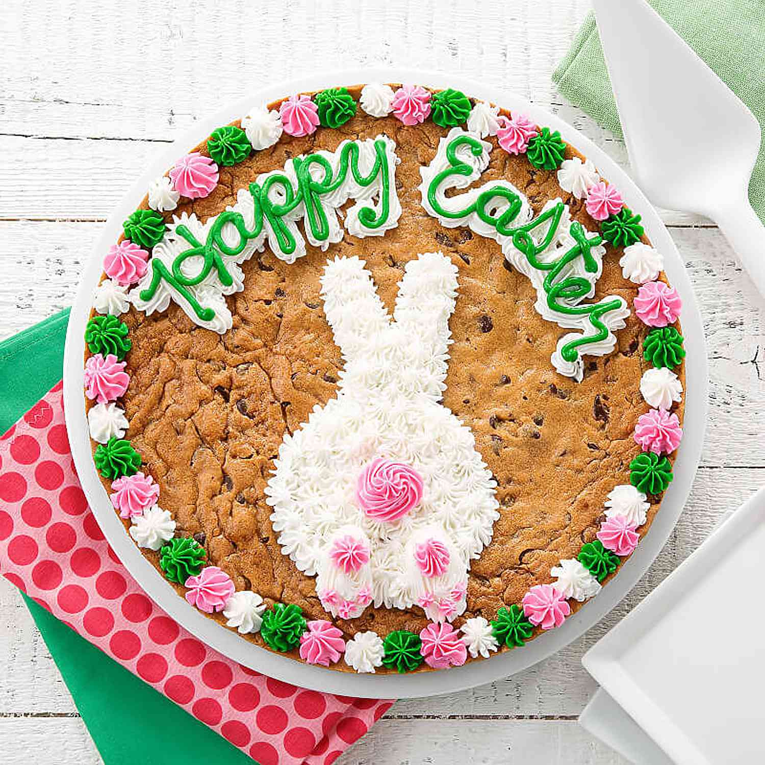 Bunny Tail Cookie Cake