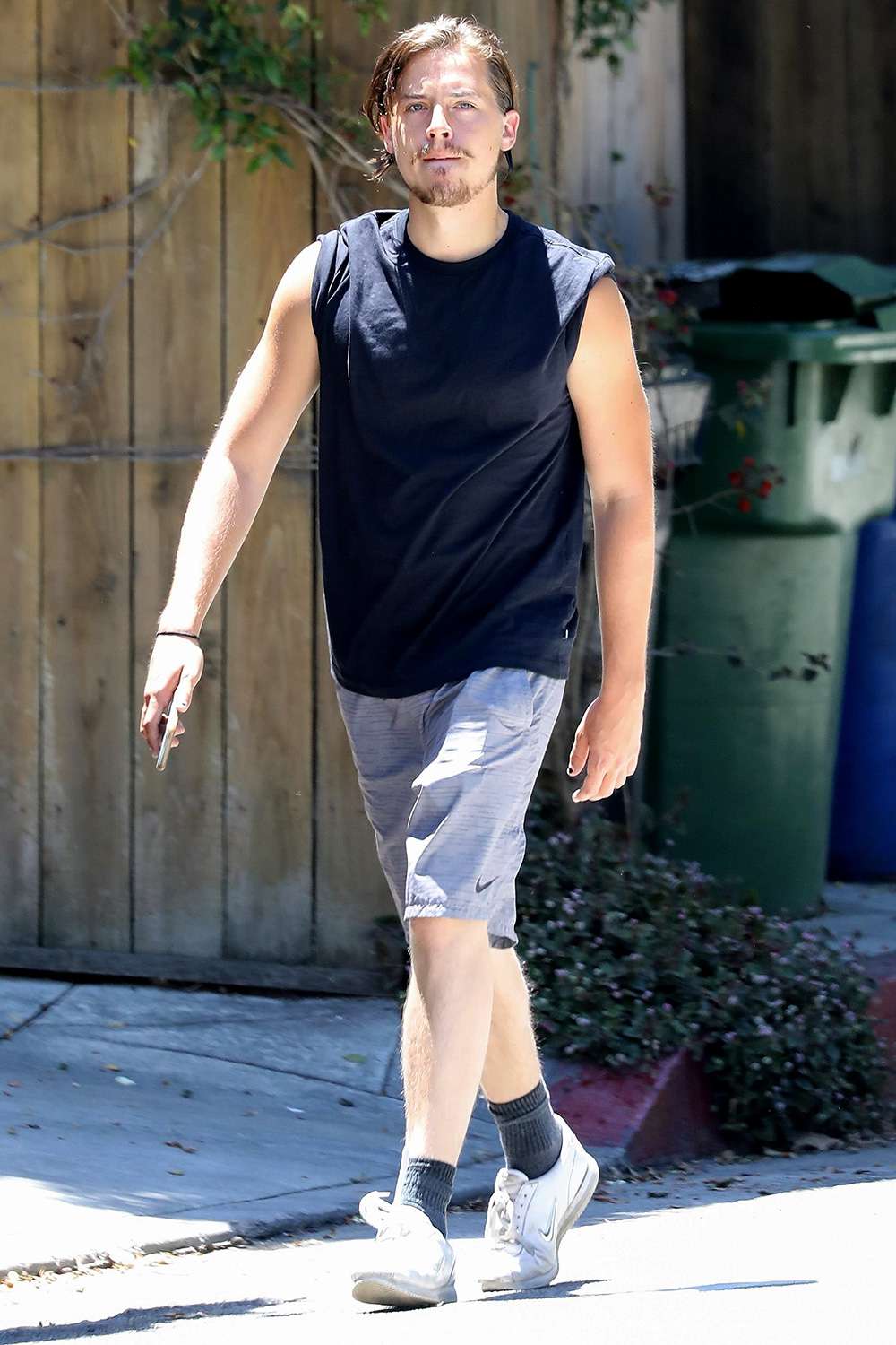Cole Sprouse takes a Solo Walk in LA