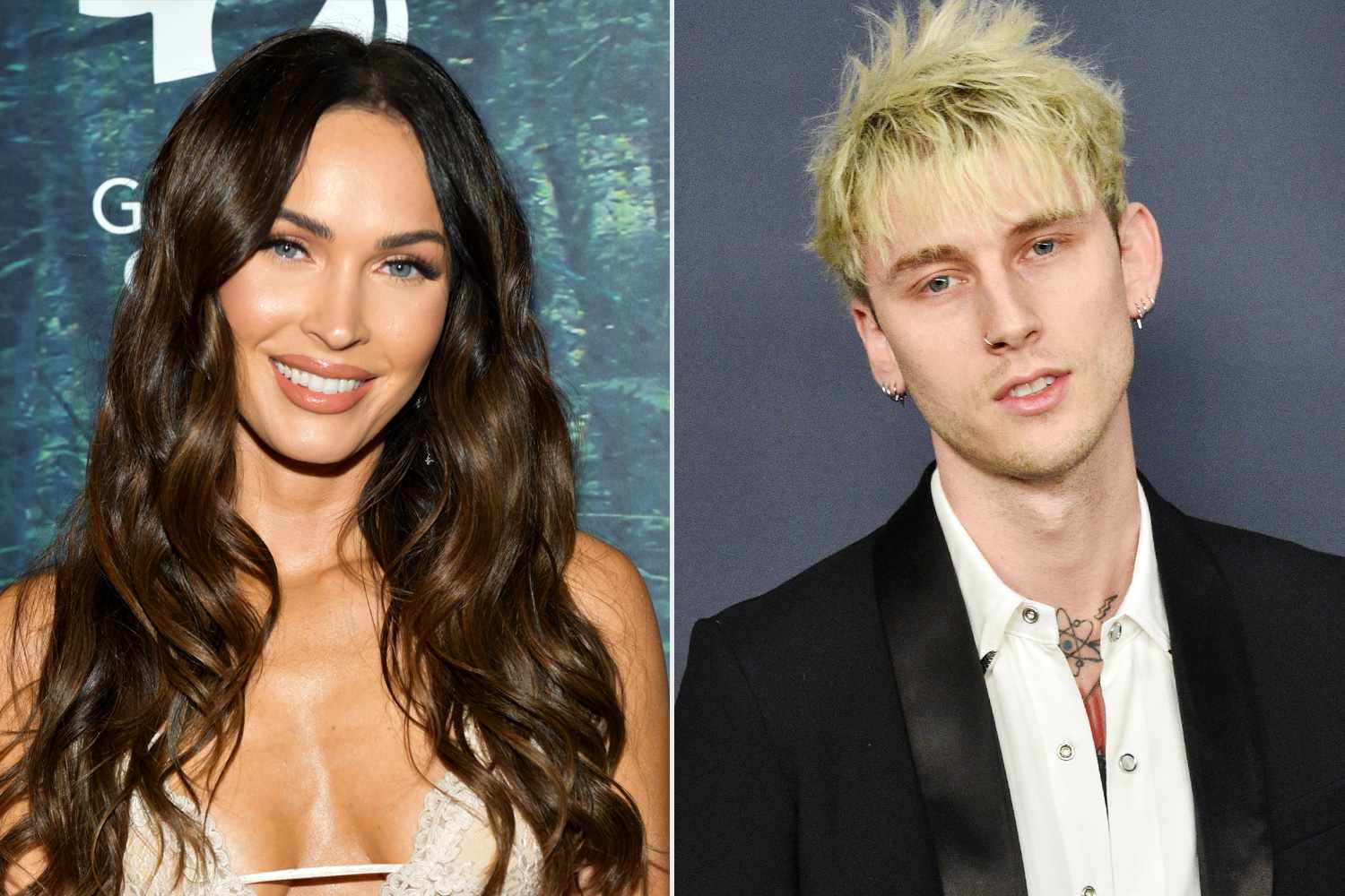 Megan Fox And Machine Gun Kelly Fly Out Together From Lax People Com