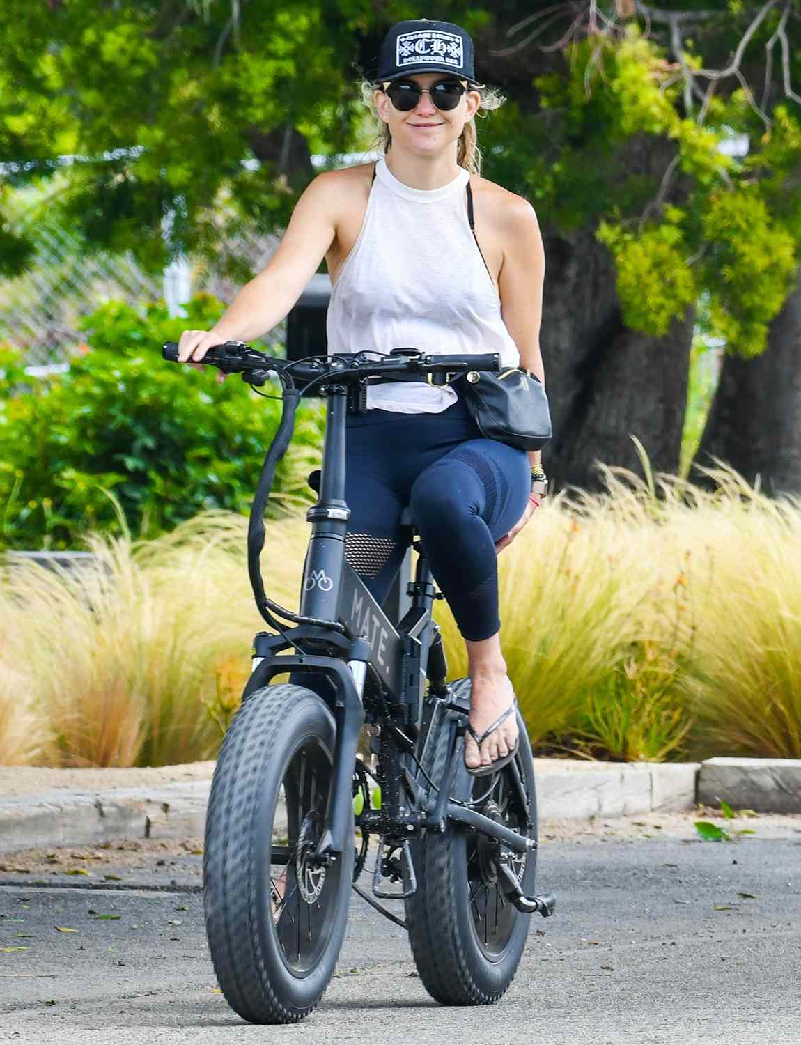 Kate Hudson and Danny Fujikawa Enjoy Bike Ride In Malibu