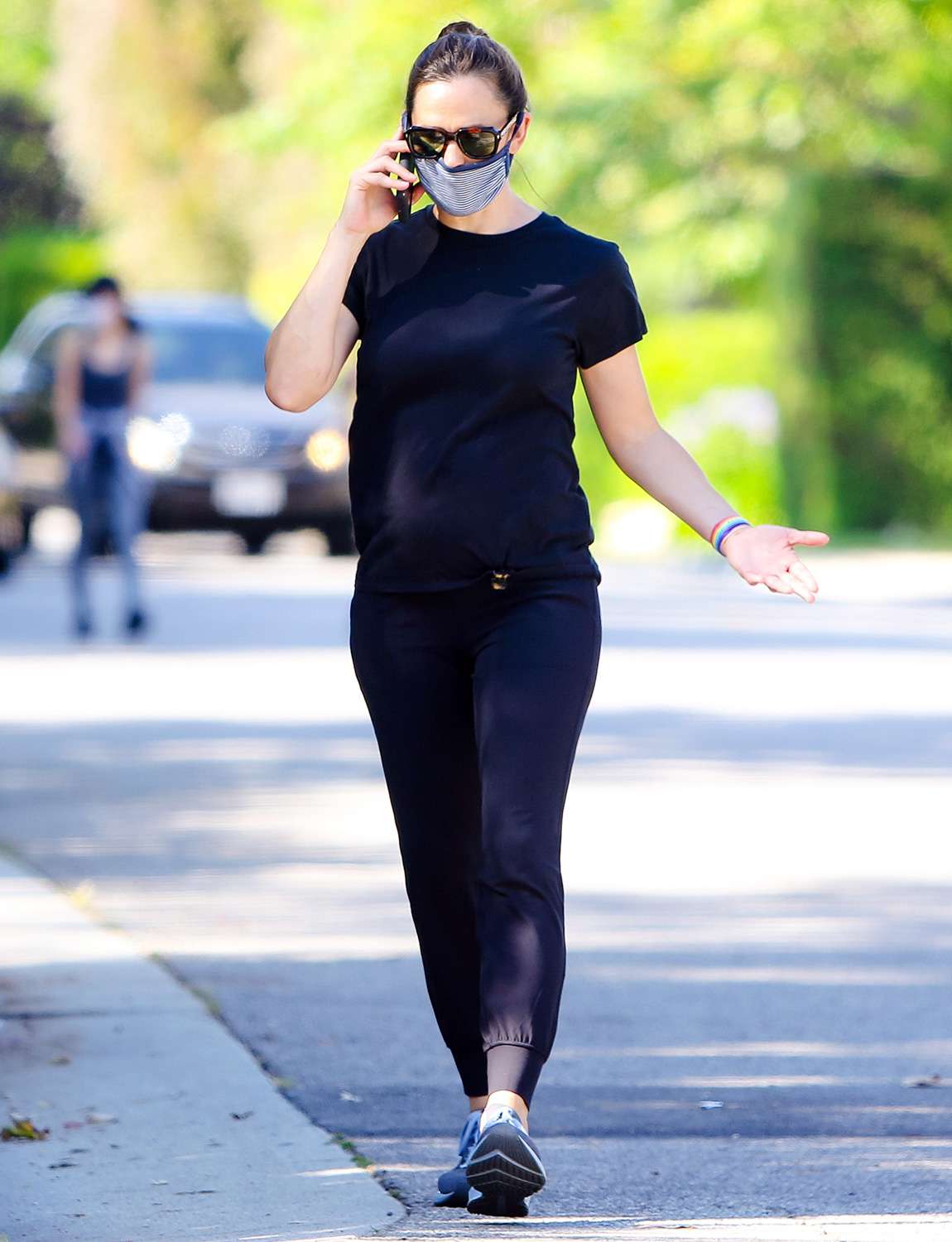 Jennifer Garner is seen on June 03, 2020 in Los Angeles