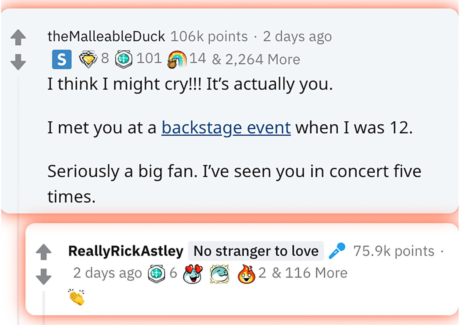 Singer Rick Astley Gets 'Rickrolled' on Reddit in Ultimate Meme P...