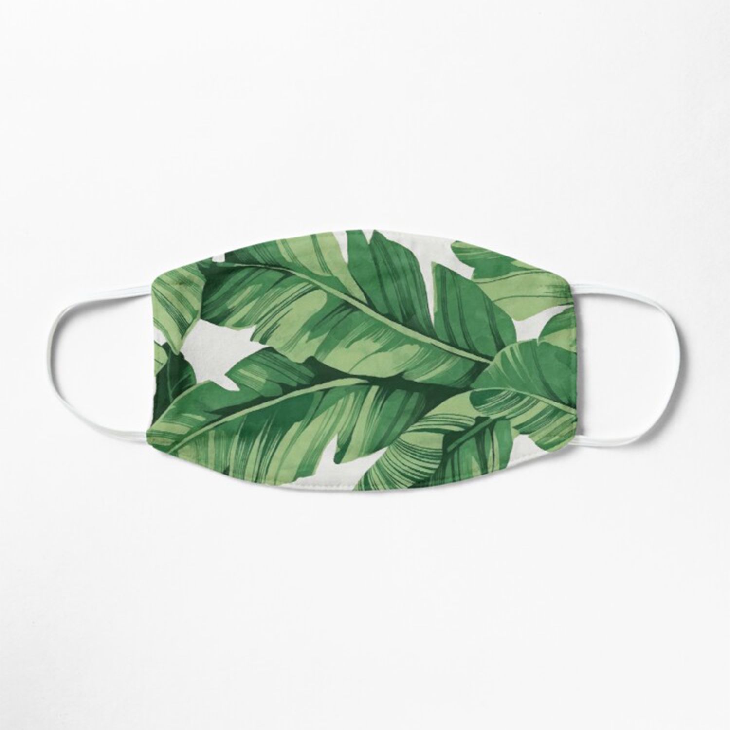 Tropical banana leaves Mask Designed by CatyArte