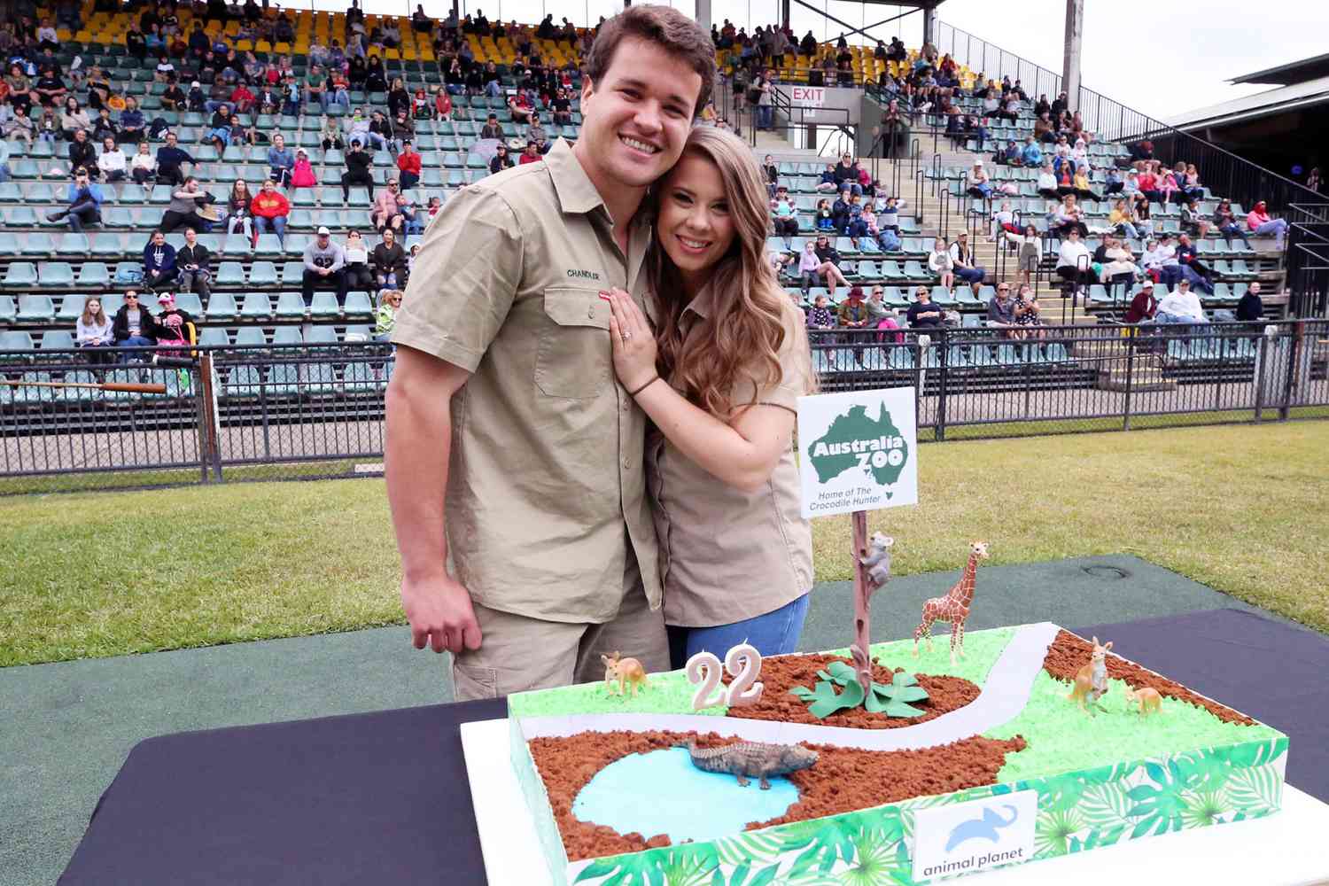 Bindi Irwin celebrates her 22nd birthday at Australia Zoo