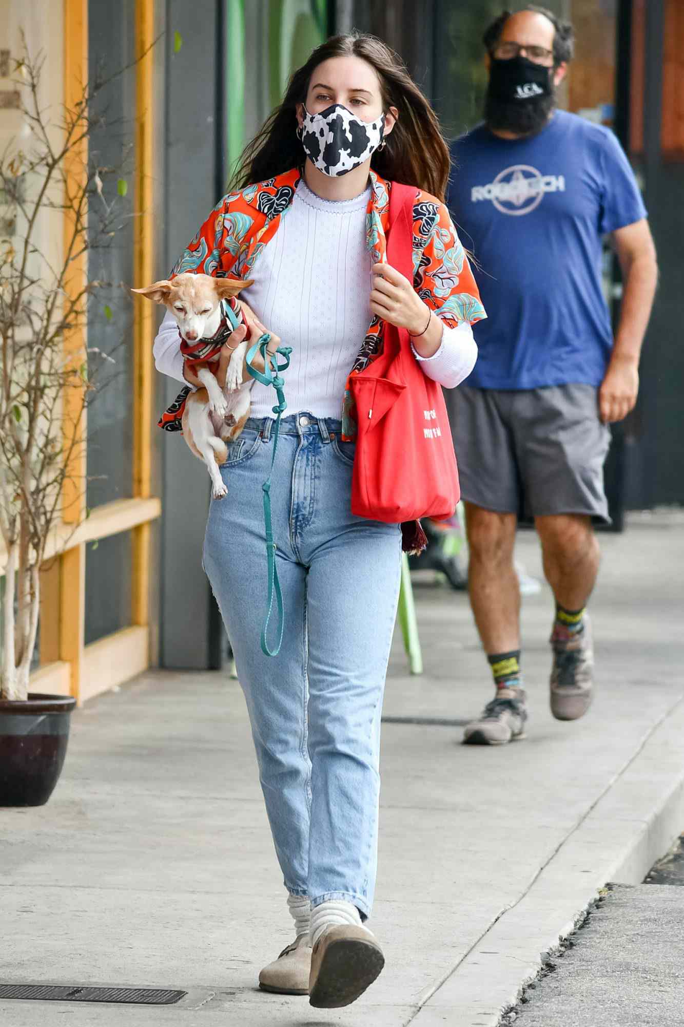 Scout Willis is seen on July 22, 2020 in Los Angeles, California