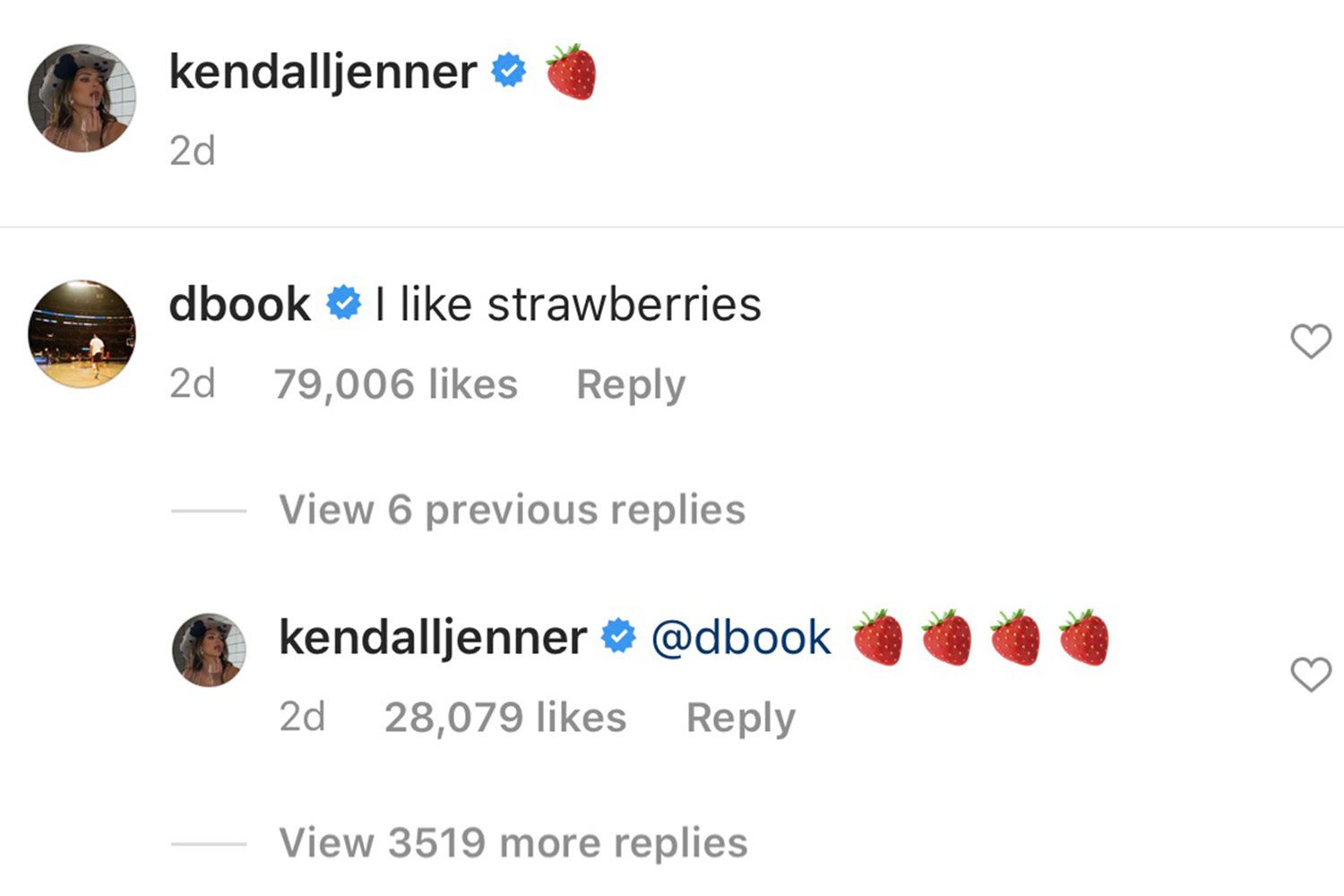 Kendall Jenner and Devin Booker Flirt on Instagram | PEOPLE.com