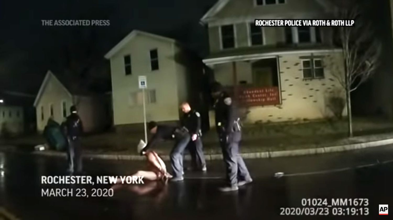 Police put hood on Black man killed by asphyxiation