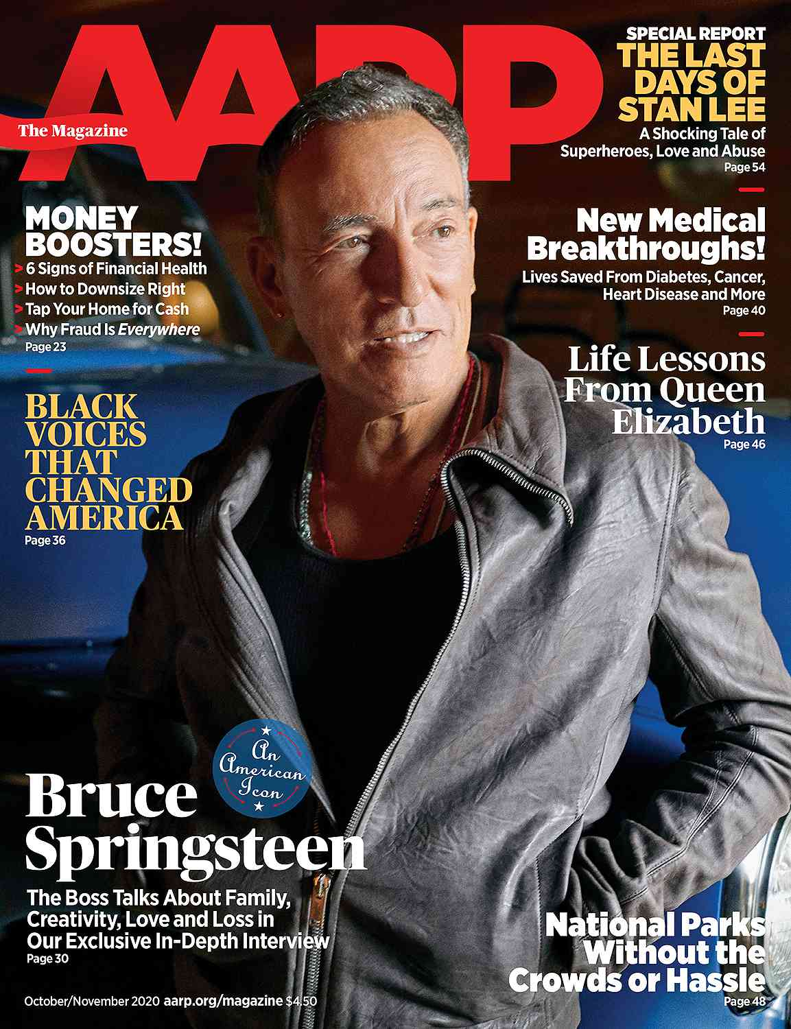 Bruce Springsteen AARP magazine