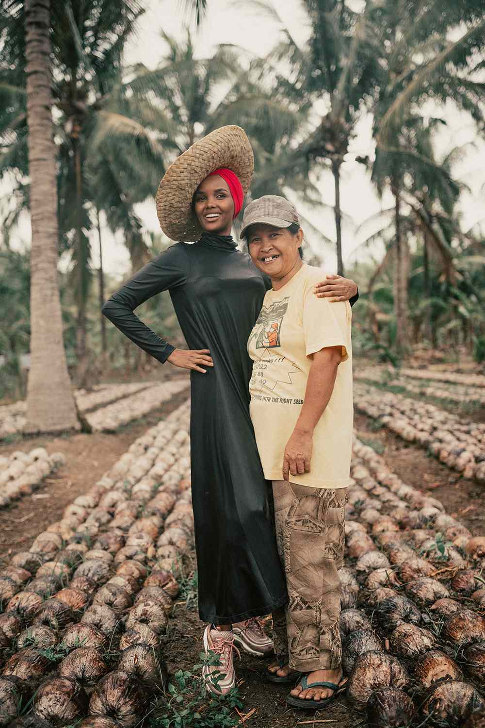 Halima Aden Vita Coco partnership courtesy vita Coco