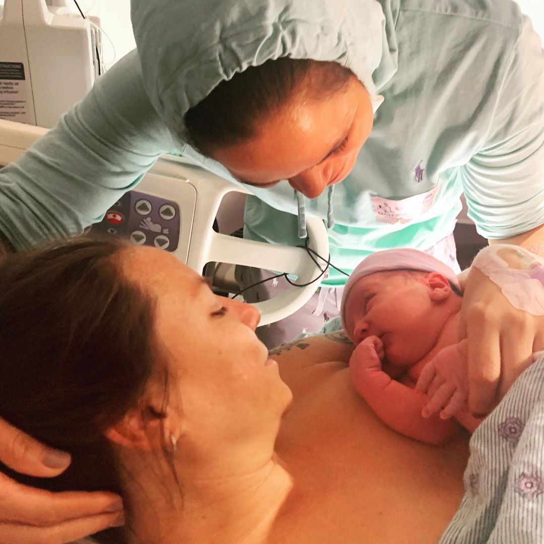 Amanda Nunes and Nina Ann Nunes have baby Reagan Ann Nunes