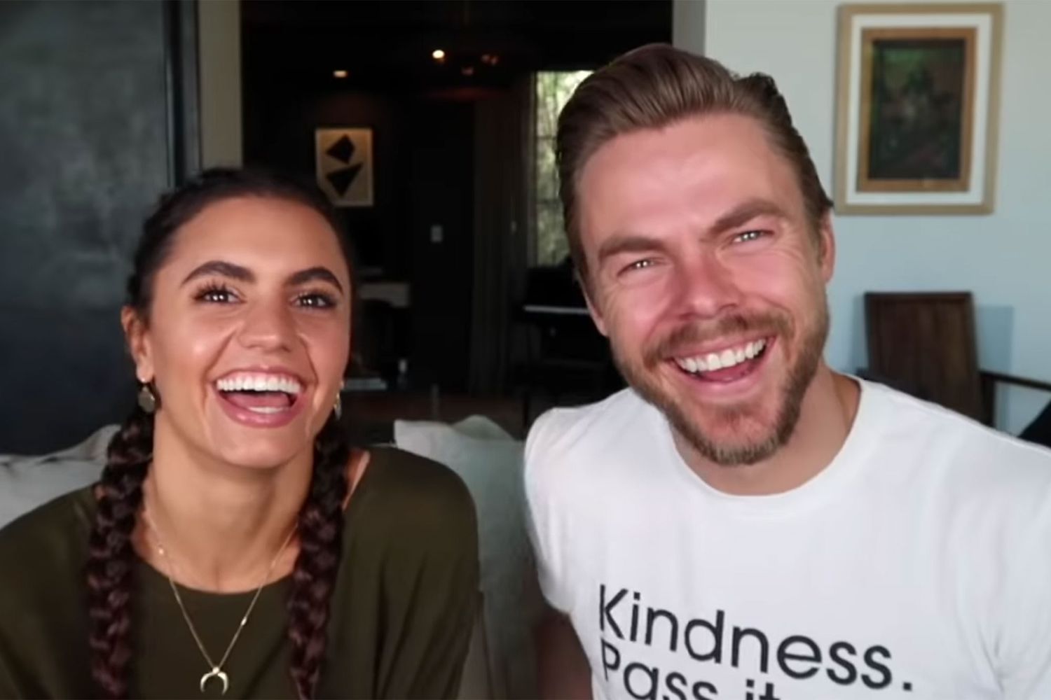 Derek Hough and Hayley Erbert Laugh Off Fan Question About a Possible iDWTS/i Proposal: That's Not Us」