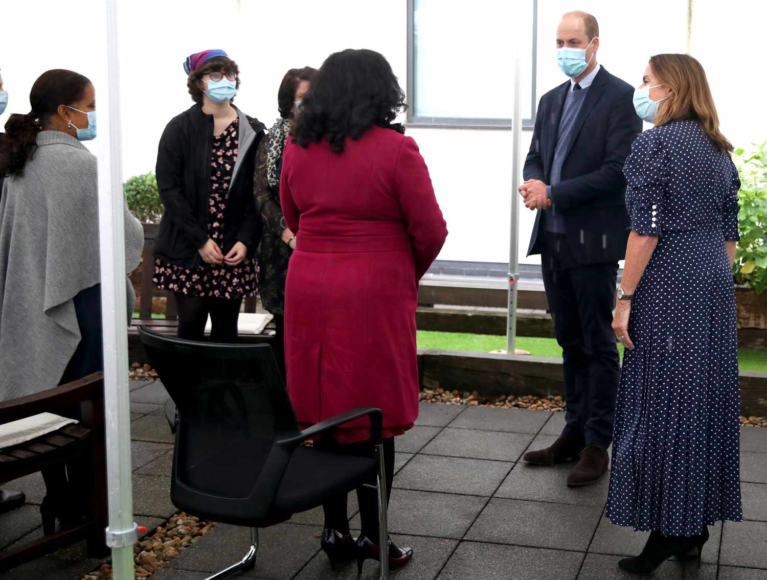 Royal visit Oak Cancer Centre
