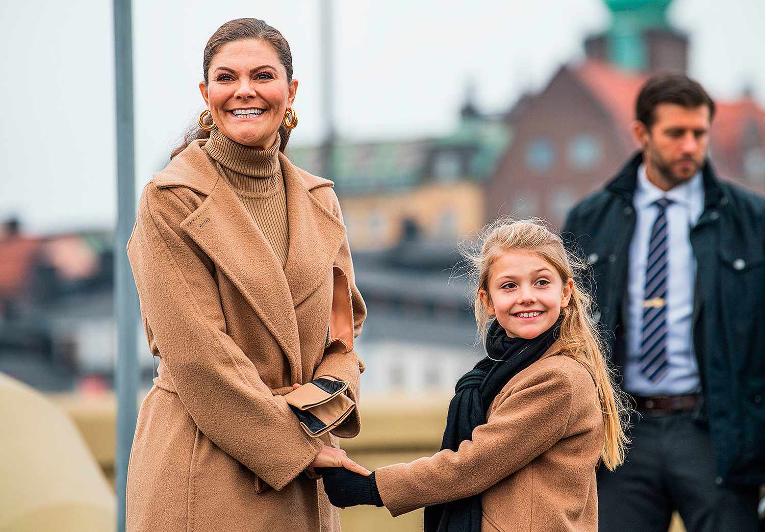 Princess Estelle of Sweden Twins with Mom Princess Victoria for Special Royal Event