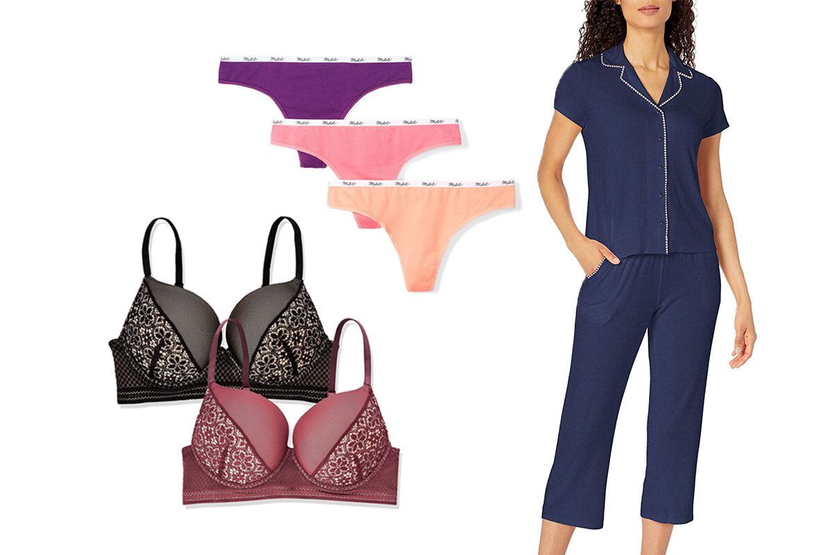 womens pajamas underwear bra sale amazon