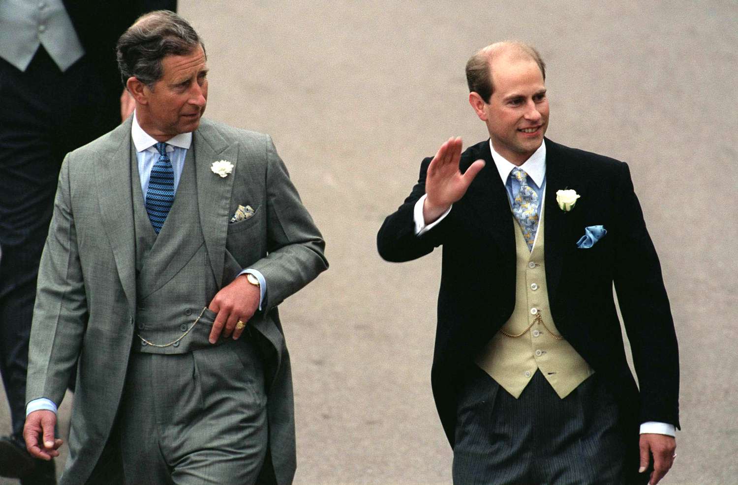 Prince Charles And Prince Edward