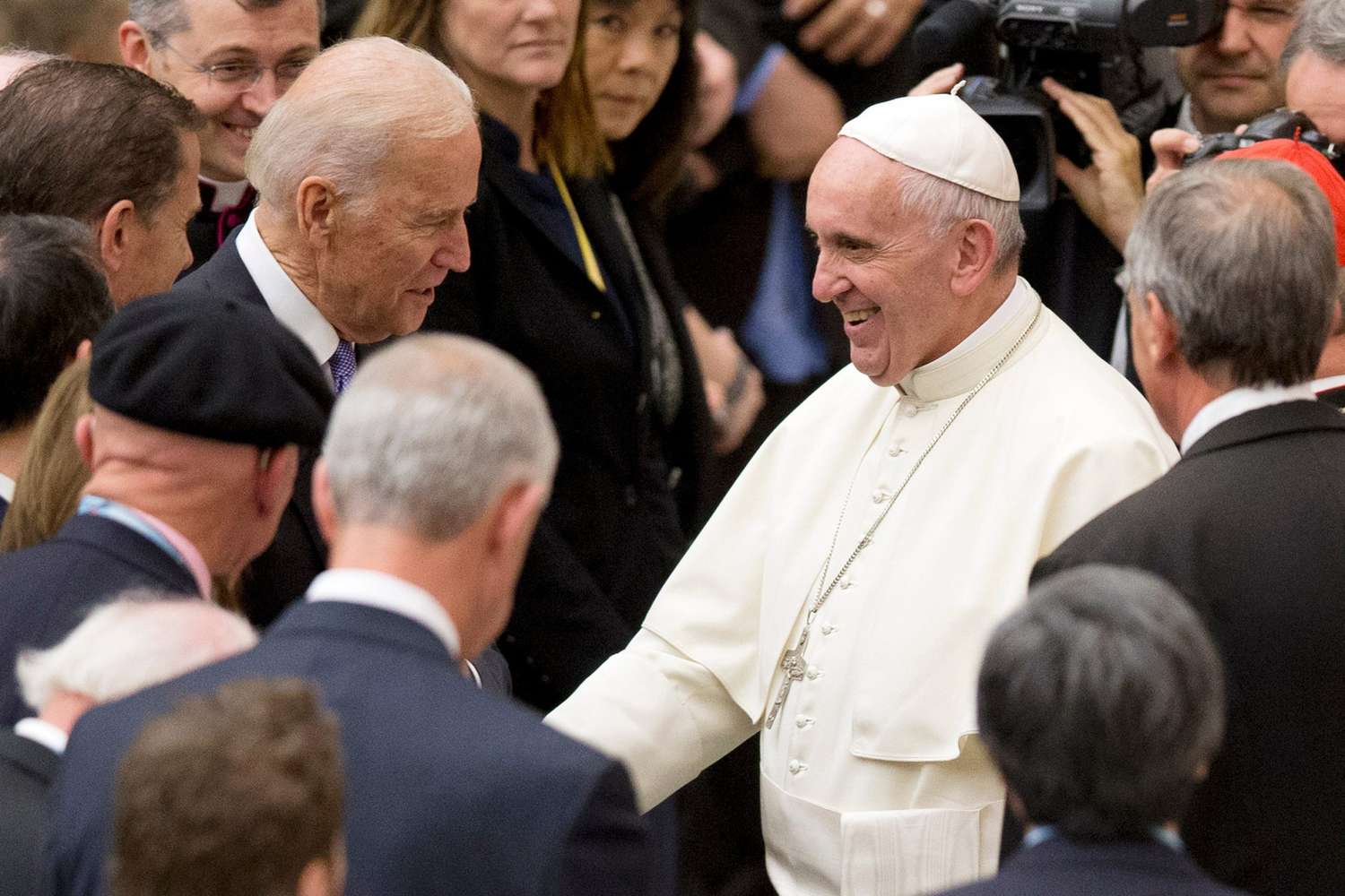 Pope Francis, Joe Biden