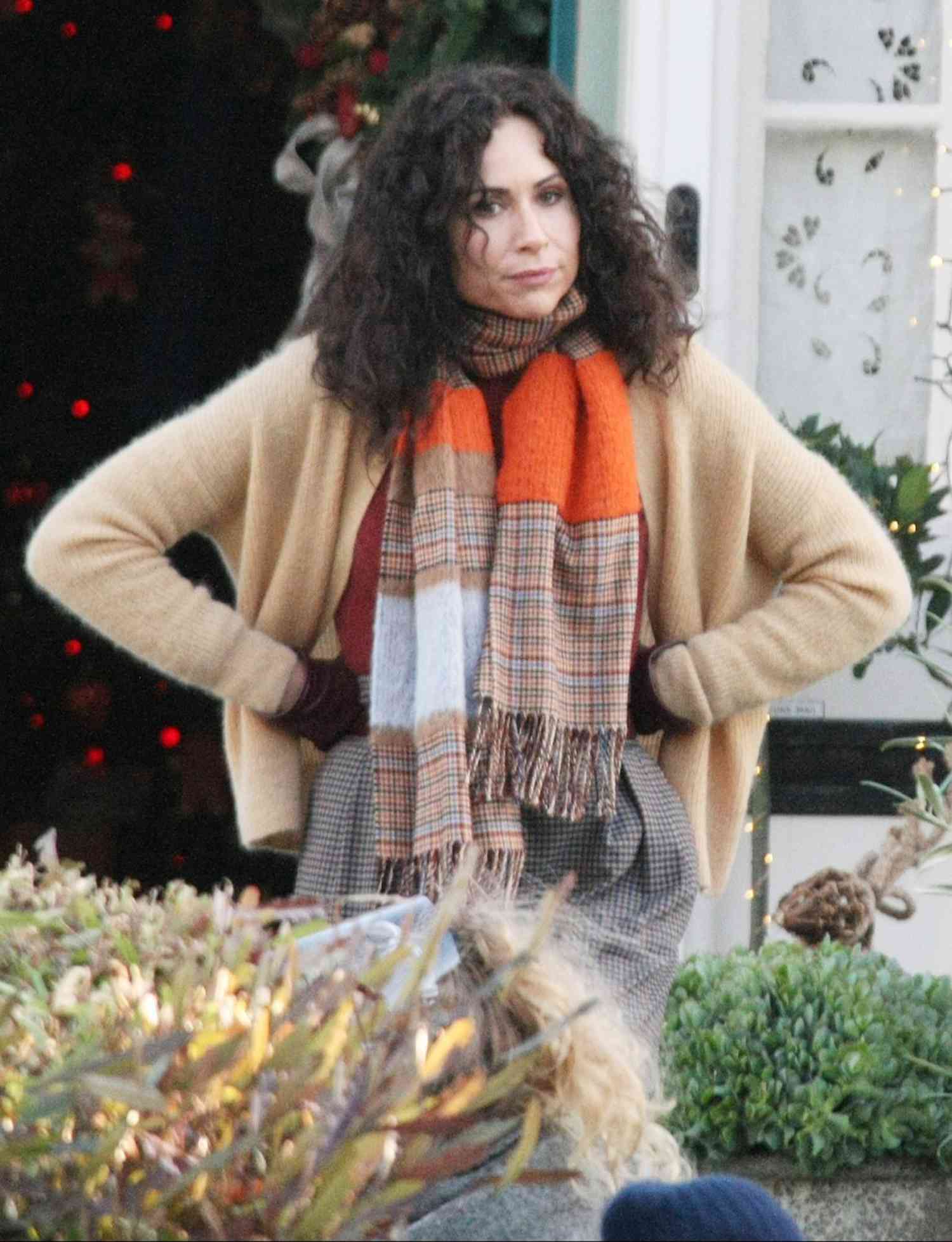 Minnie Driver On the set of Season 2 Of 'Modern Love' Filming In Bray, Co. Wicklow, Ireland