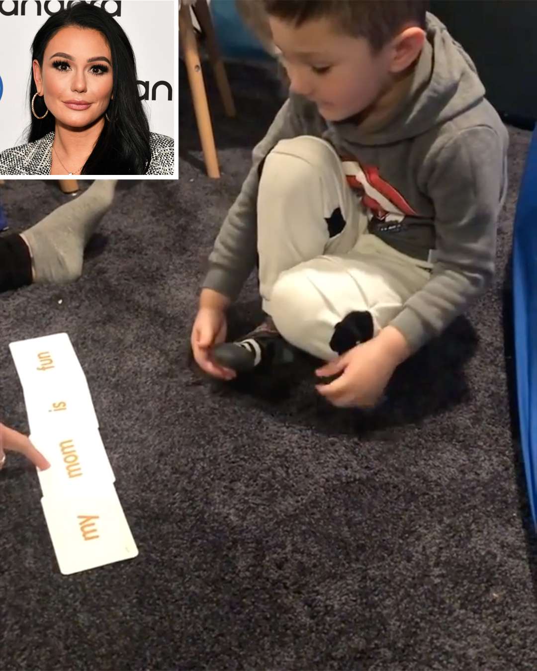 See Jenni 'JWoww' Farley's Son Greyson, 4&frac12;, Reading 2 Years After Autism Diagnosis: 'Crushing It'