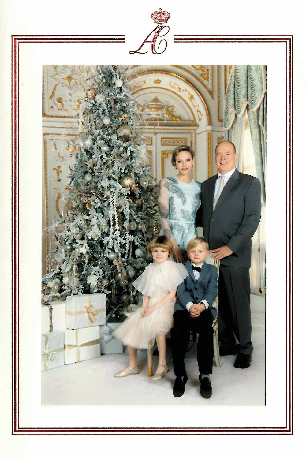 Monaco Royals Christmas card