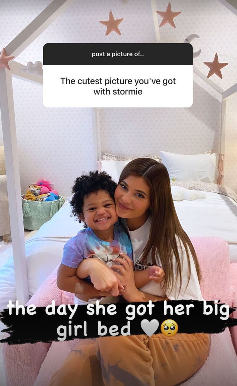 Kylie and Stormi Jenner memories