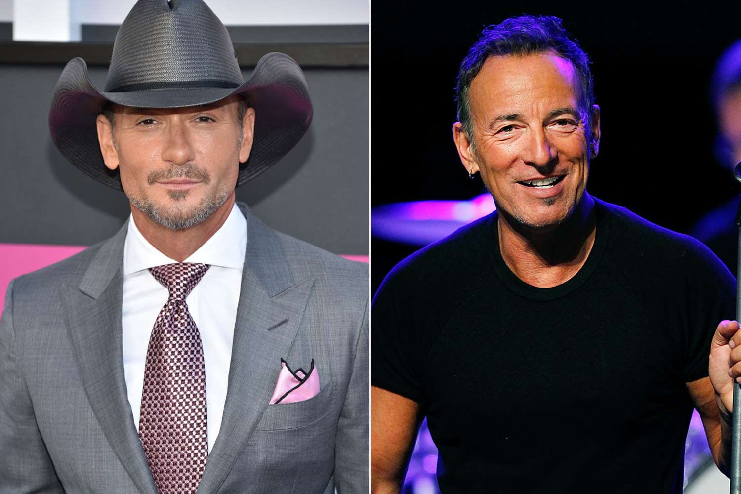 Tim McGraw and Bruce Springsteen