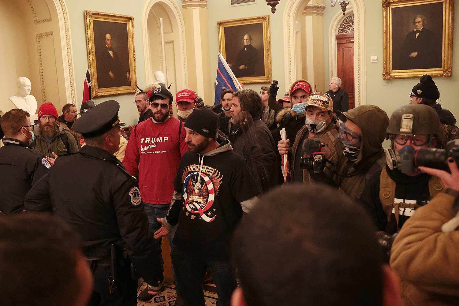 Protesters breach Capitol building