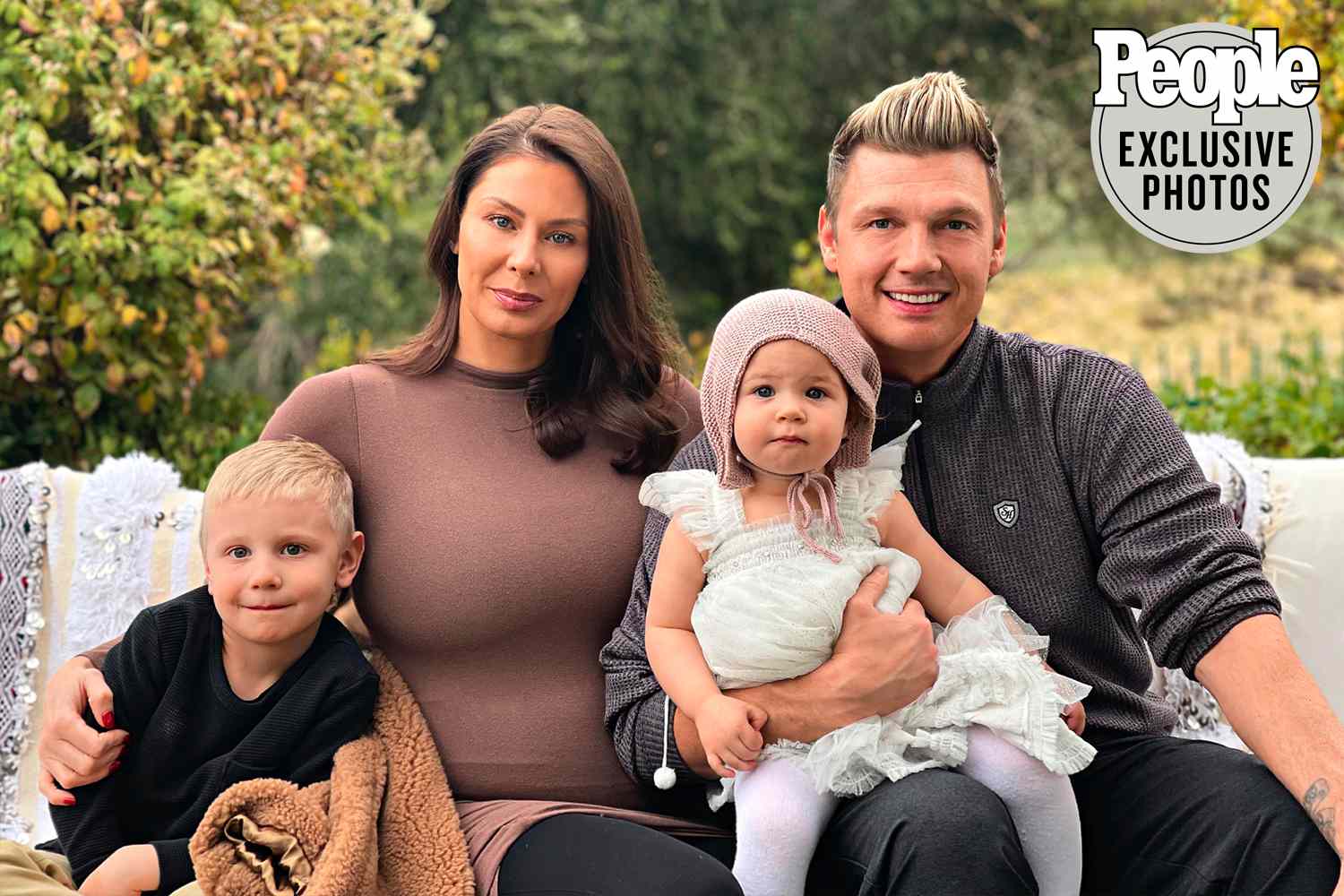 nick Carter and family