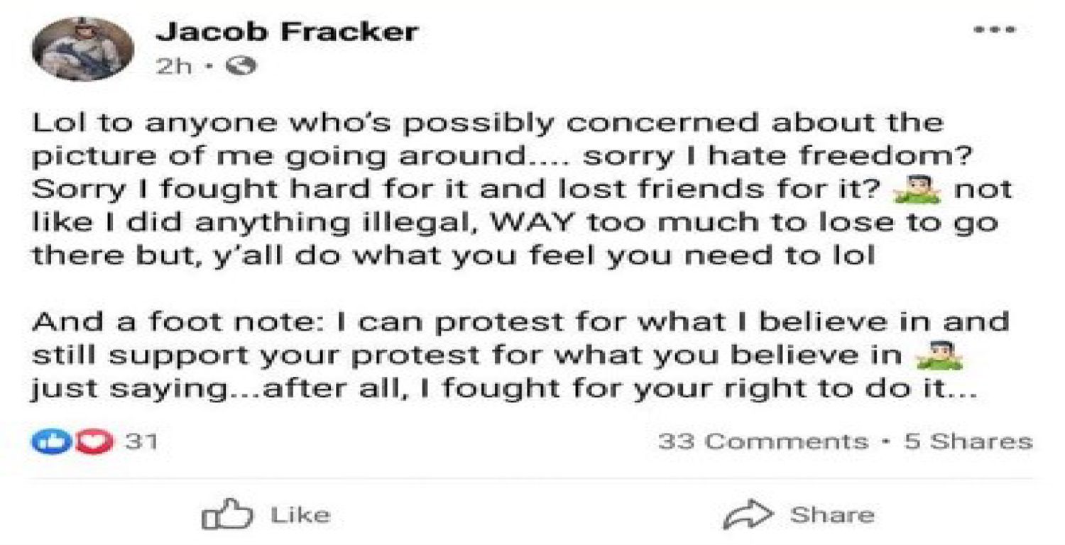 Jacob Fracker Facebook