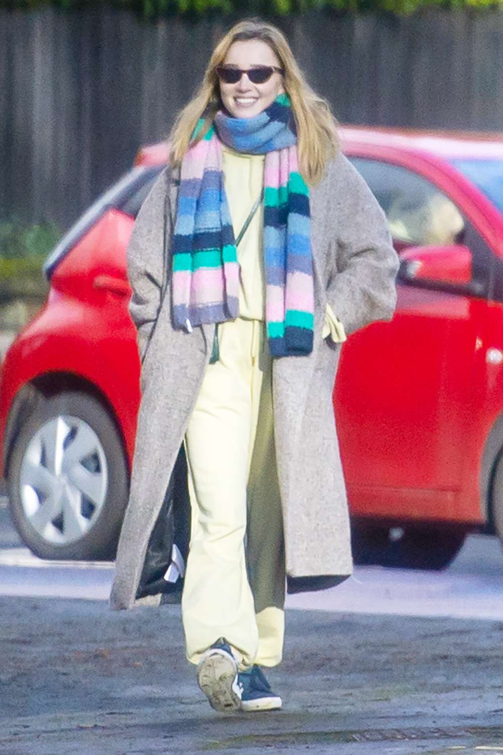 Bridgerton Star Phoebe Dynevor Is Seen Enjoying A Walk With Her Mother Sally Dynevor And Sister Harriet