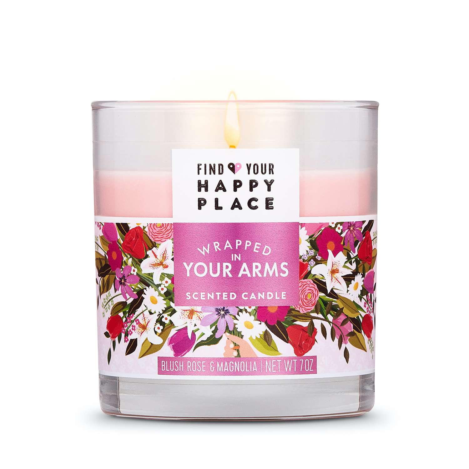 find your happy place candle