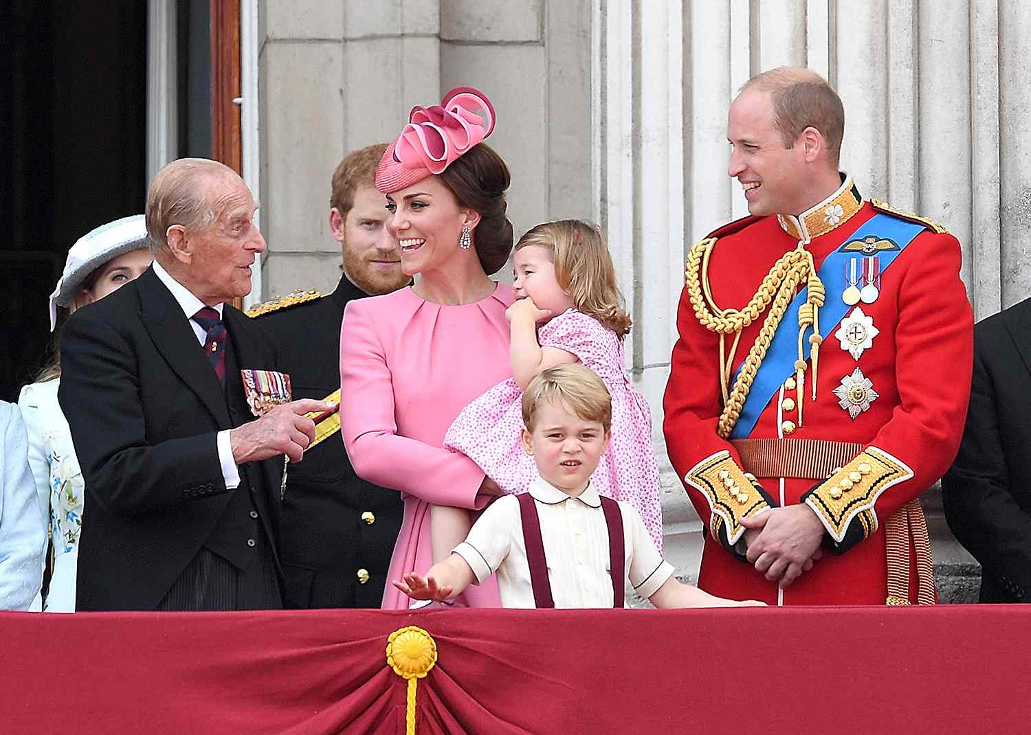 Prince Philip, Will, Kate